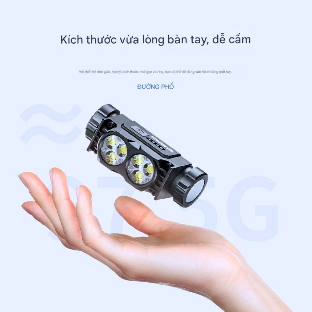 den-pin-doi-dau-smilling-shark-td0193-mini-6-led-2800lm