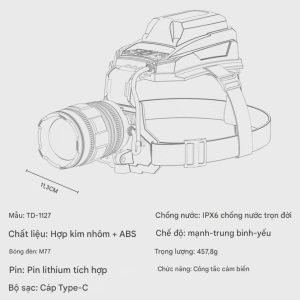 den-pin-doi-dau-smiling-shark-td-1127-m77-laser-trang-zoom-manh-doi-dau-ranh-tay