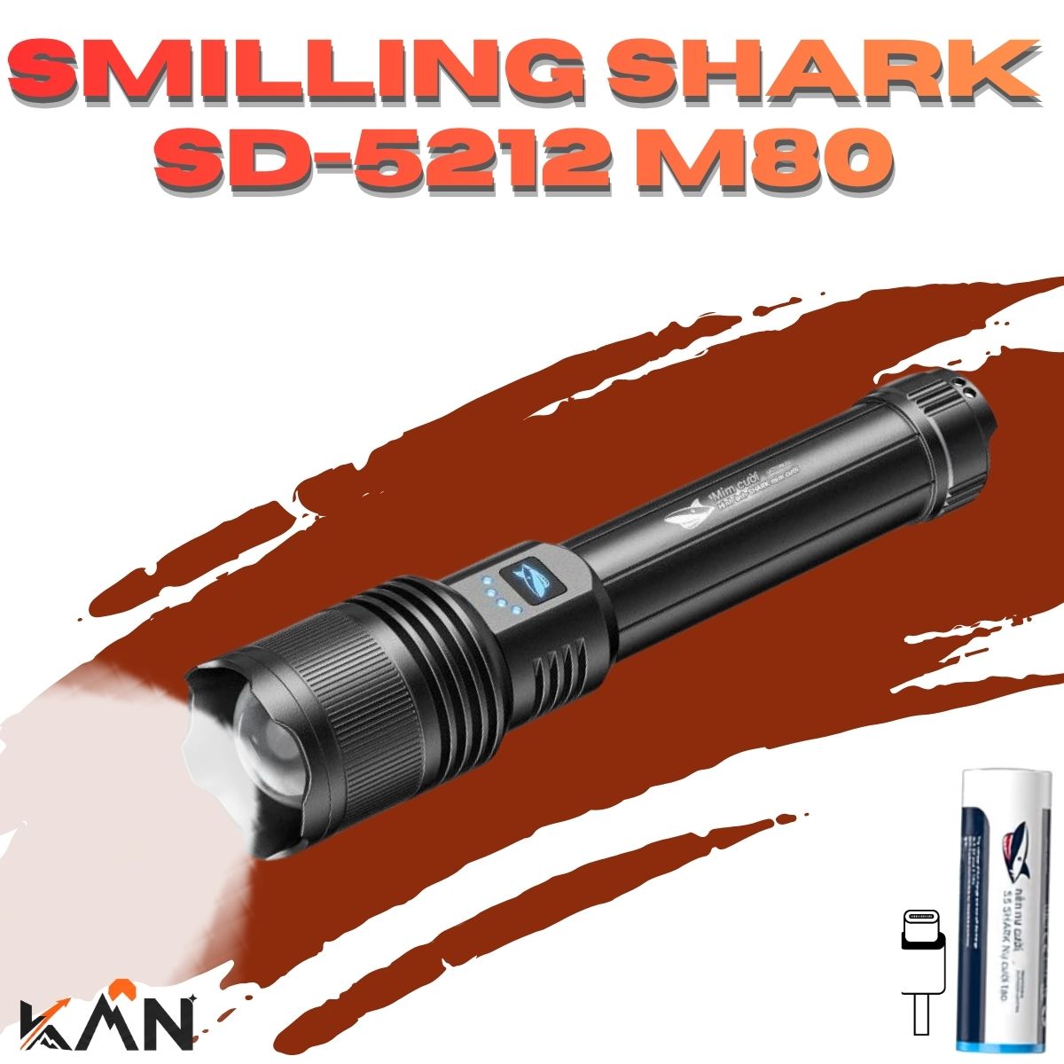 den-pin-smilling-shark-sd-5212-led-m80-10000lm-type-c