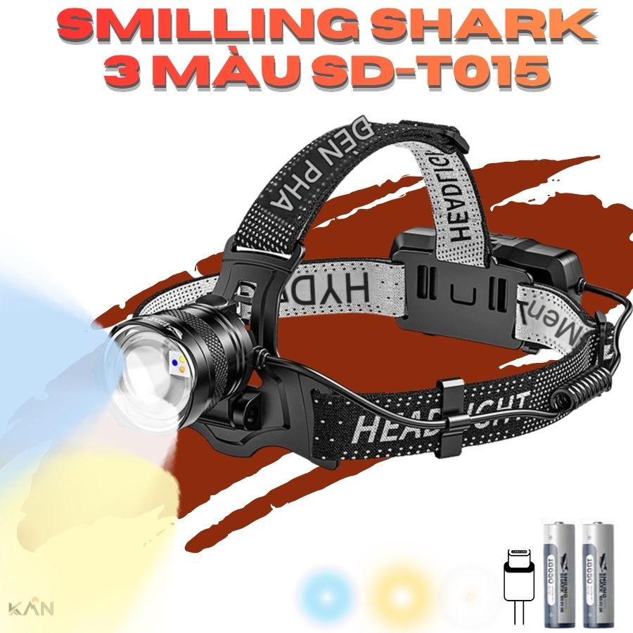 den-pin-doi-dau-smilling-shark-td-0157-3-led-trang-xanh-vang-led-m60-sieu-sang
